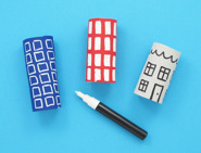 Rolos De Papel Higienico Trabalhos Manuais Cidade 03
