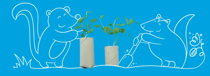 2 ideas para hacer macetas biodegradables caseras