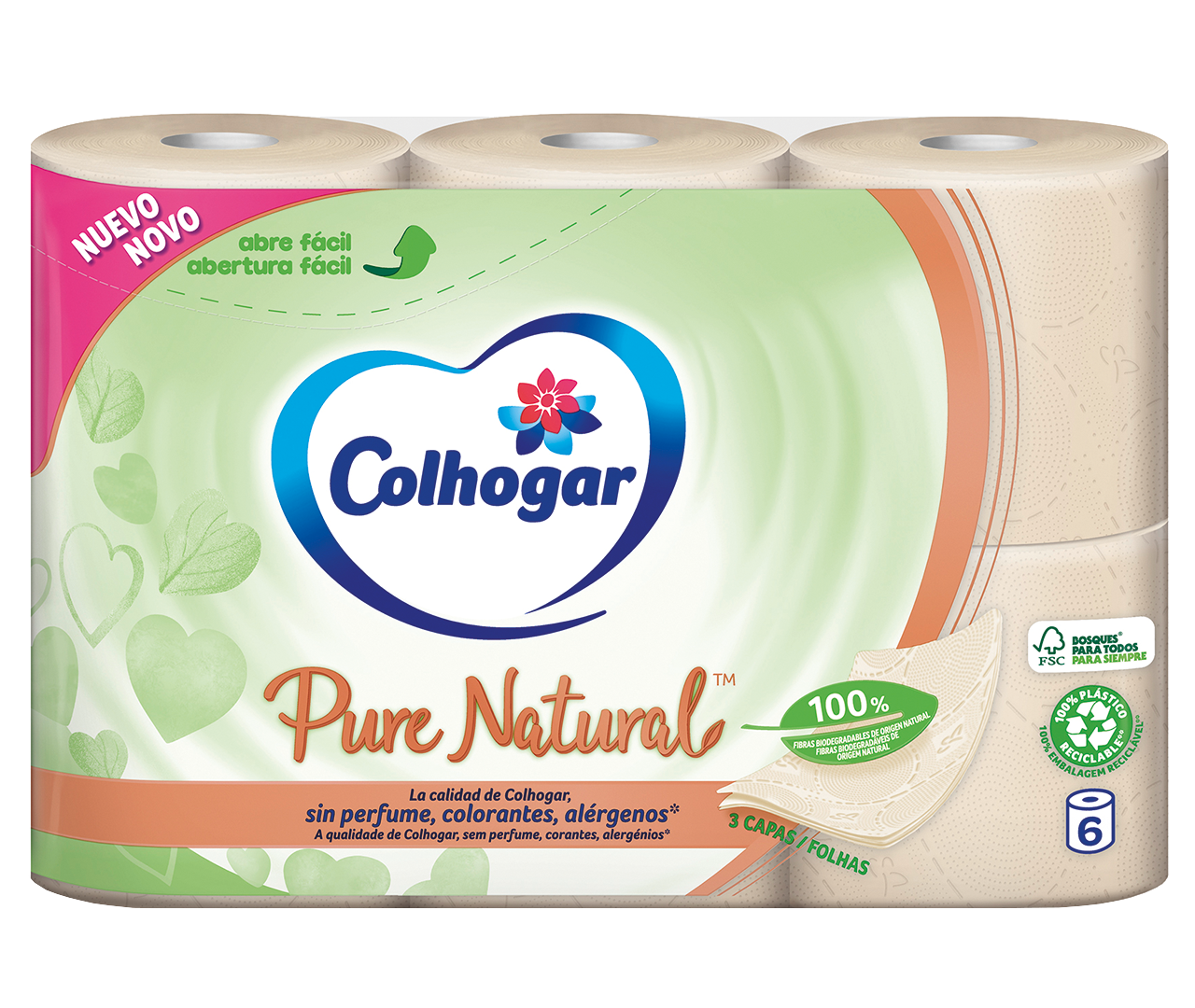 Colhogar Pure Natural, nuestro papel más natural - Colhogar