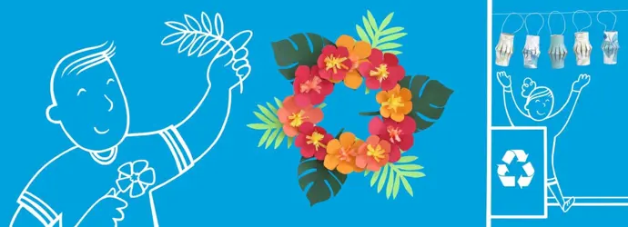 2 Formas de Decoração Fantásticas com Embalagens Recicladas