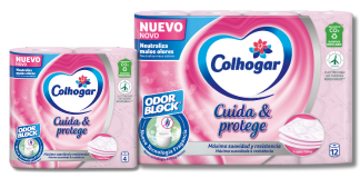 Papel Higienico Colhogar Rosa X12 Protect
